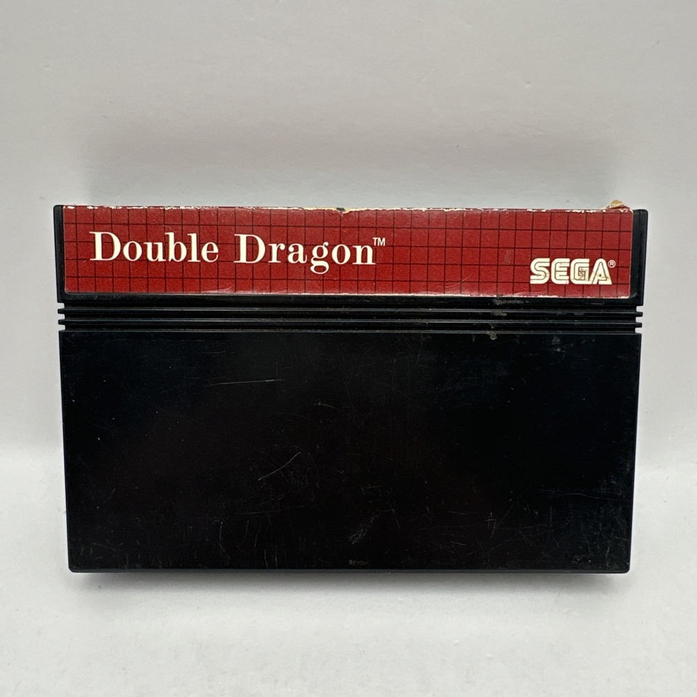 Double Dragon Sega Master System Game Cartridge